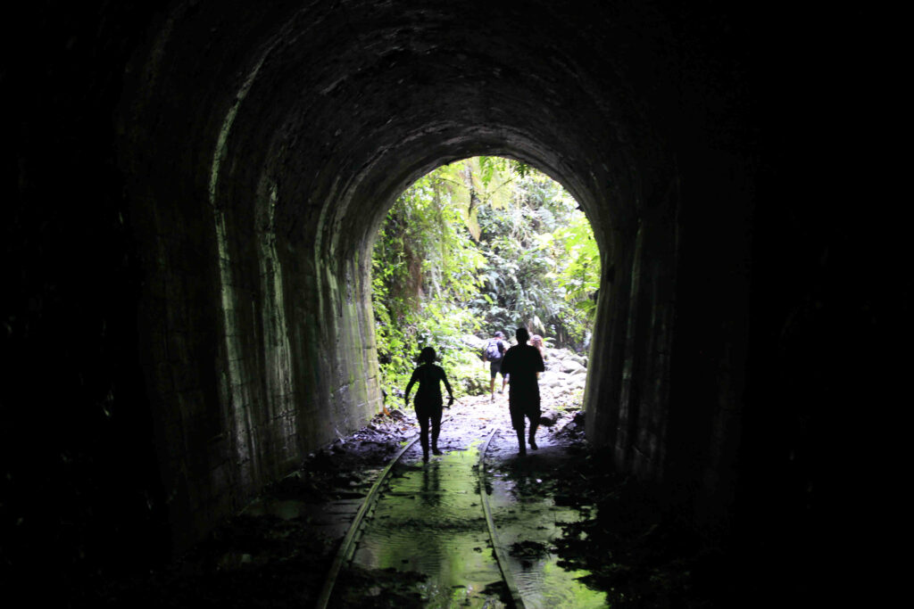 Ruta Tren Tuneles Entre Spinos